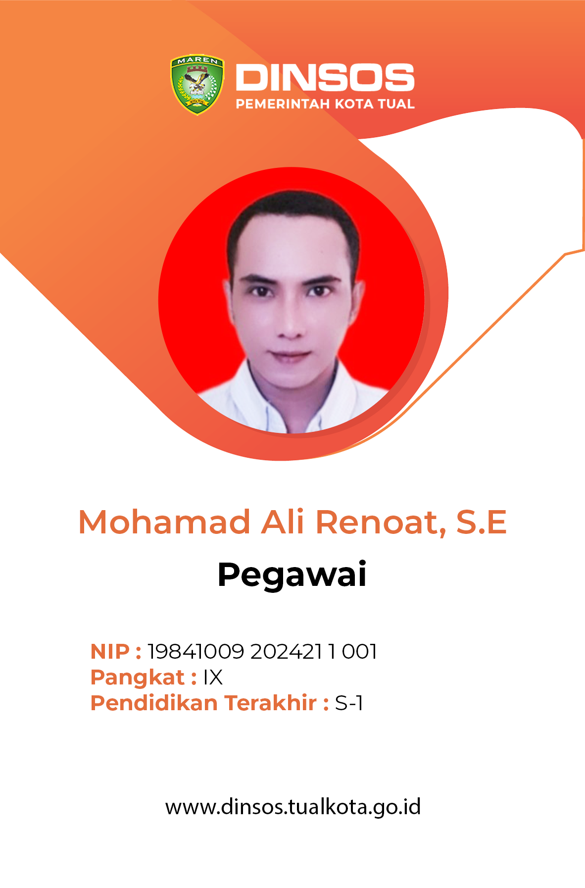 MOHAMAD ALI RENOAT, S.E