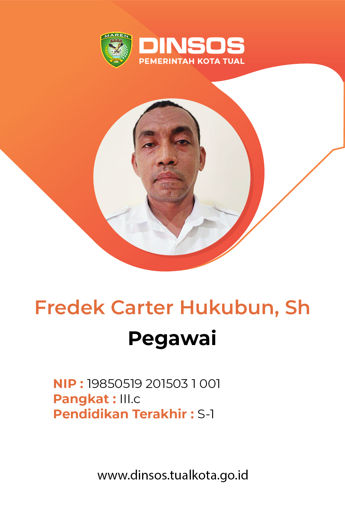 FREDEK CARTER HUKUBUN, SH
